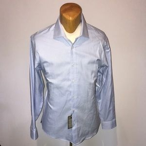 Black Brown Slim Fit Egyptian Cotton Dress Shirt